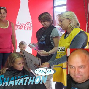 Vlnr is Riana Swart (onder behandeling), Ina Pieterse, DedrÃ© Burger, Madelle Swart en haar boetie agter haar. Inlas Francois Swart 